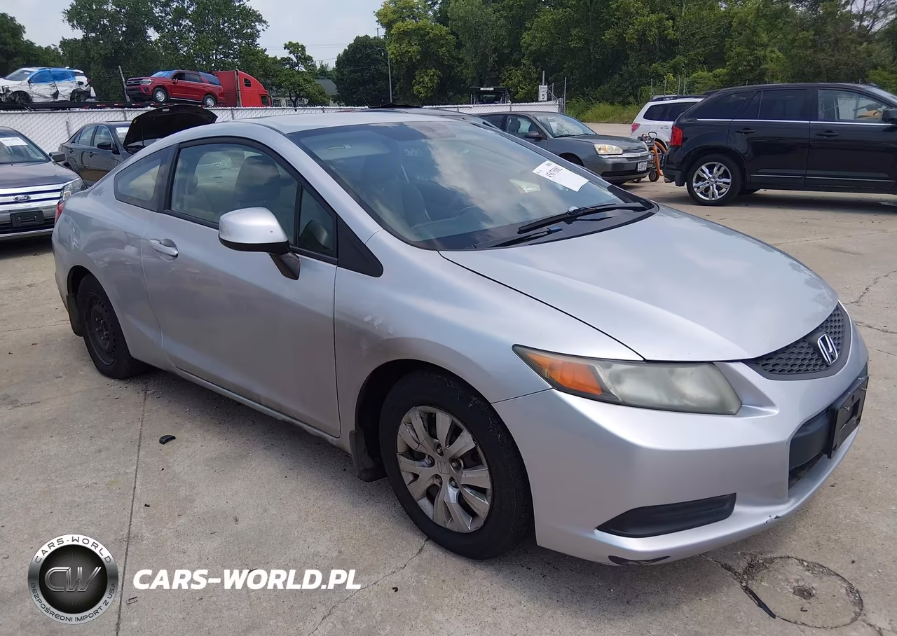 2012 Honda Civic Lx VIN:2HGFG3A58CH541493 - 1