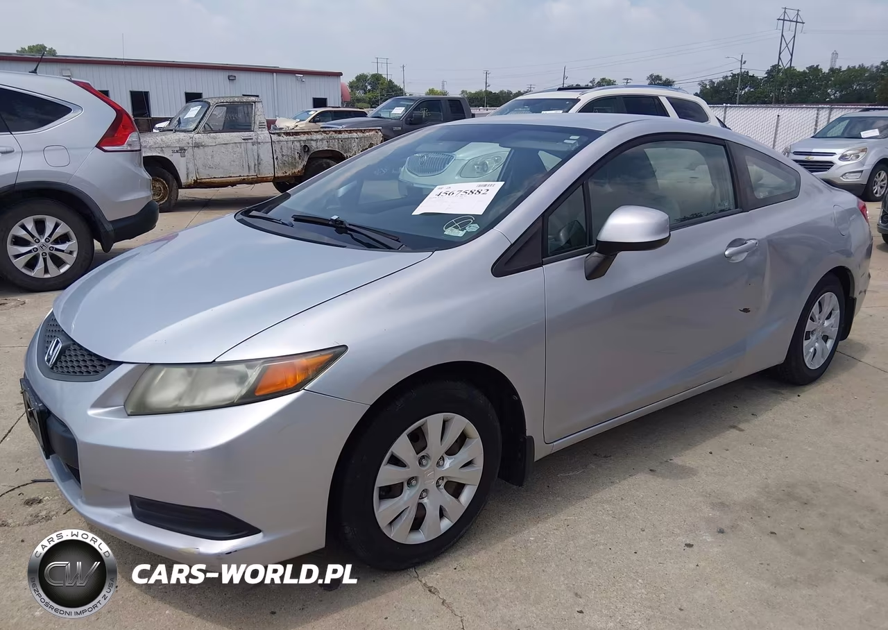 2012 Honda Civic Lx VIN:2HGFG3A58CH541493 - 2
