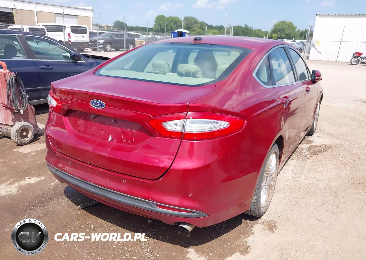 2016 Ford Fusion Hybrid Se VIN:3FA6P0LU1GR202107 - 4