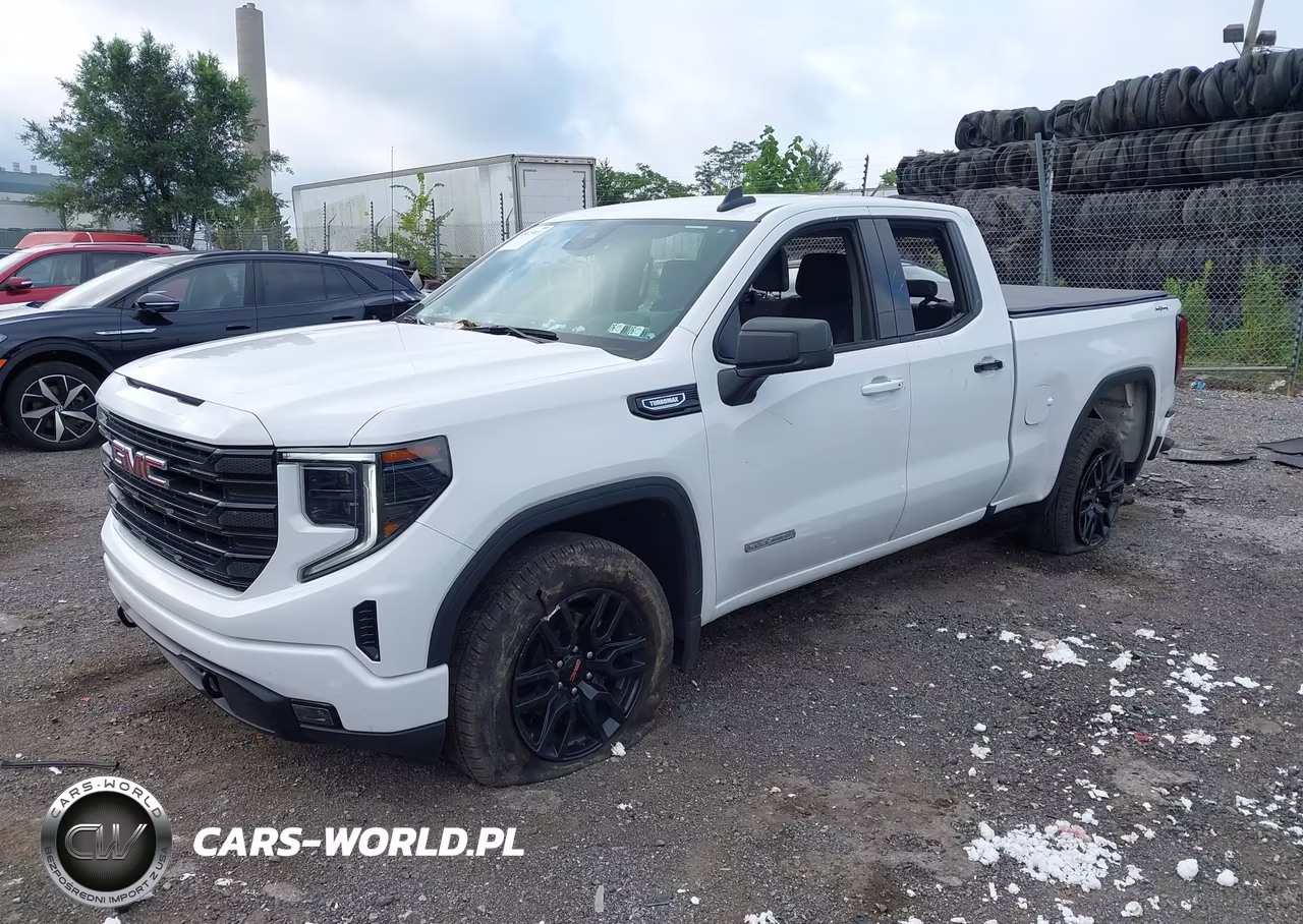 2024 GMC Sierra 1500 4Wd Standard Box Elevation With 3Vl VIN:1GTRUJEKXRZ350031 - 2