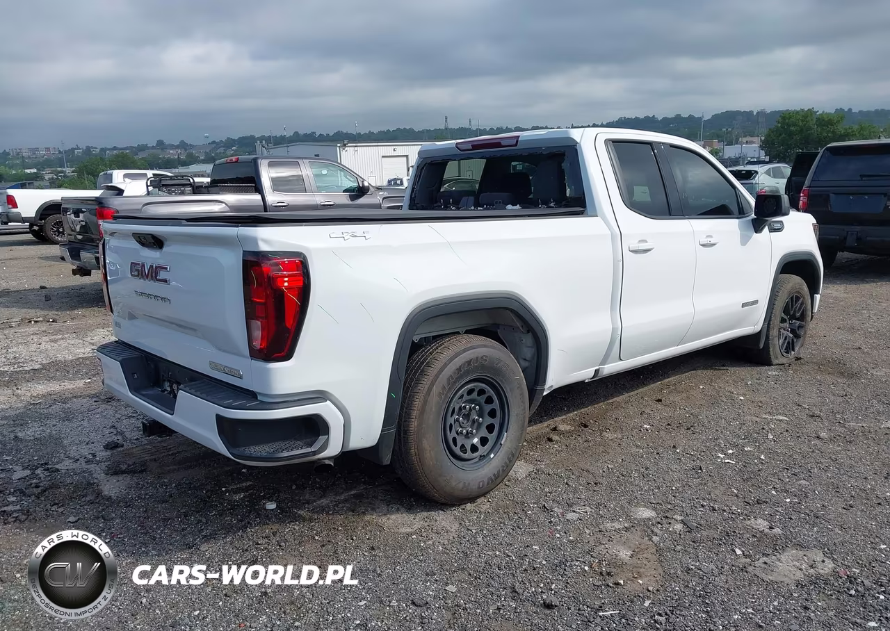 2024 GMC Sierra 1500 4Wd Standard Box Elevation With 3Vl VIN:1GTRUJEKXRZ350031 - 4