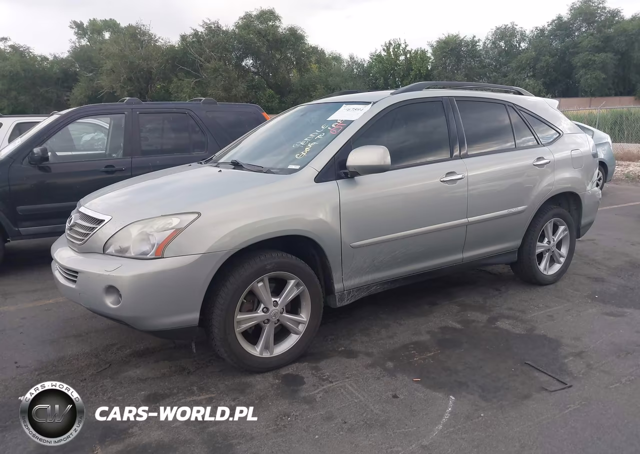 2008 Lexus Rx 400H VIN:JTJHW31UX82052852 - 2