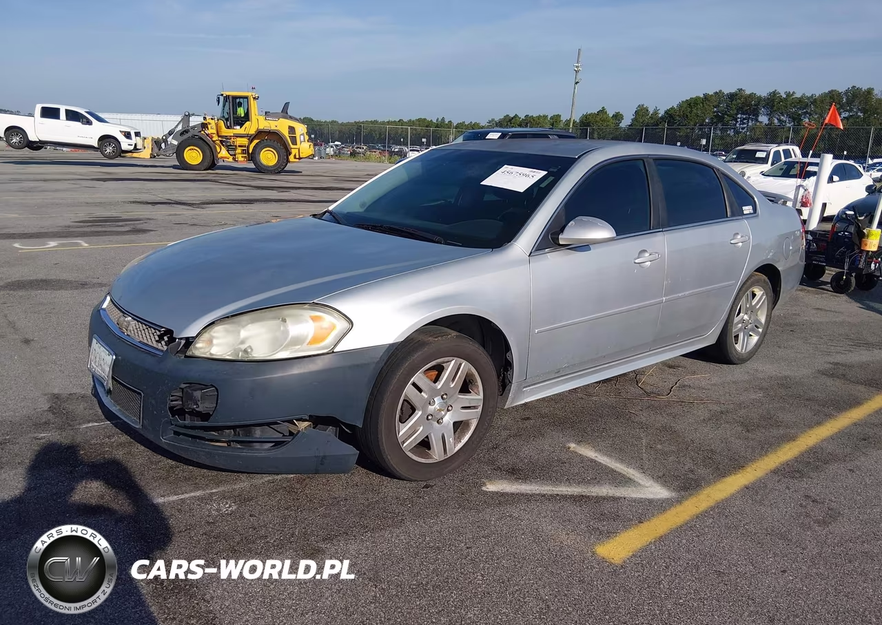 2012 Chevrolet Impala Lt VIN:2G1WB5E3XC1121799 - 2