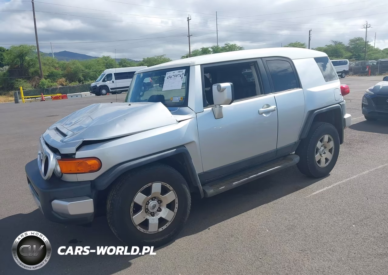 2007 Toyota Fj Cruiser VIN:JTEZU11F770001835 - 2