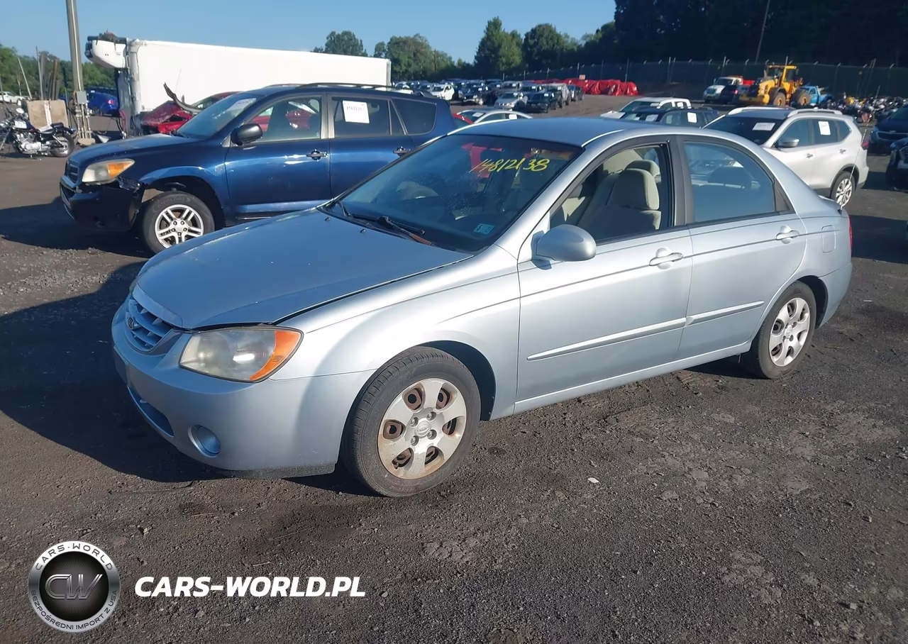 2006 Kia Spectra Ex-Lx-Sx VIN:KNAFE121065240486 - 2