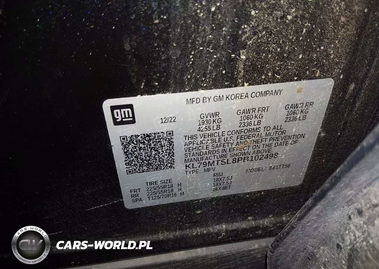 2023 Chevrolet Trailblazer Fwd Rs VIN:KL79MTSL8PB102498 - 9