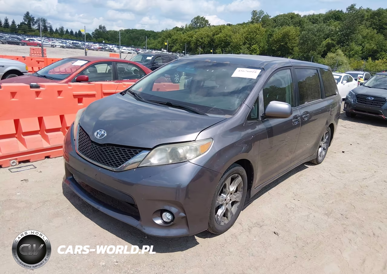 2011 Toyota Sienna Se VIN:5TDXK3DC7BS033320 - 2