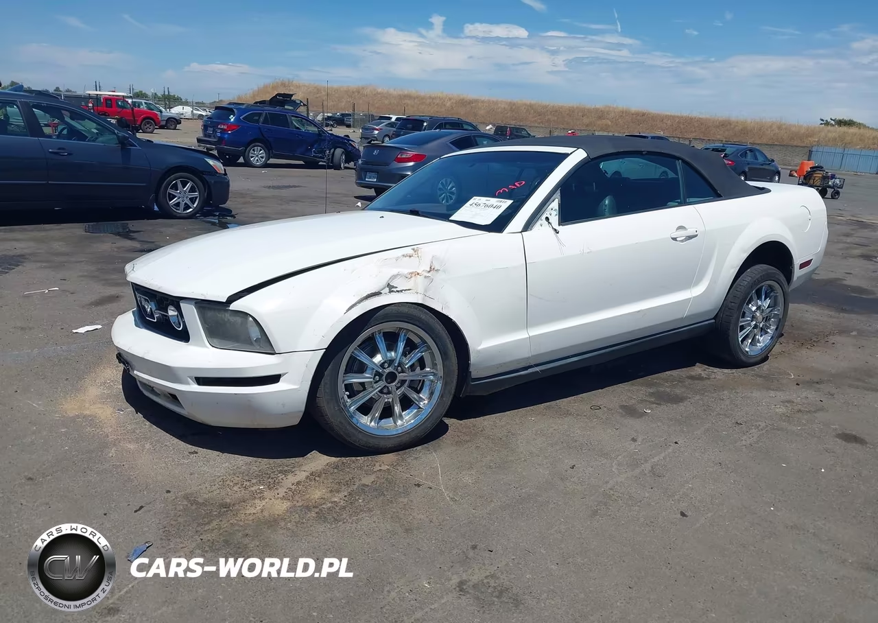 2007 Ford Mustang V6 Deluxe-V6 Premium VIN:1ZVHT84N375253273 - 2