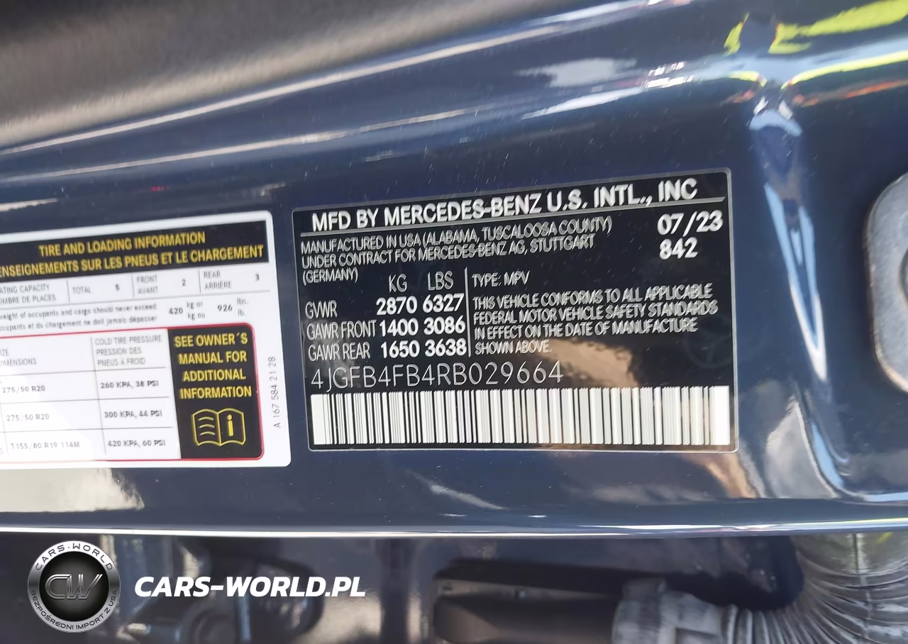 2024 Mercedes-Benz Gle 350 4Matic VIN:4JGFB4FB4RB029664 - 9