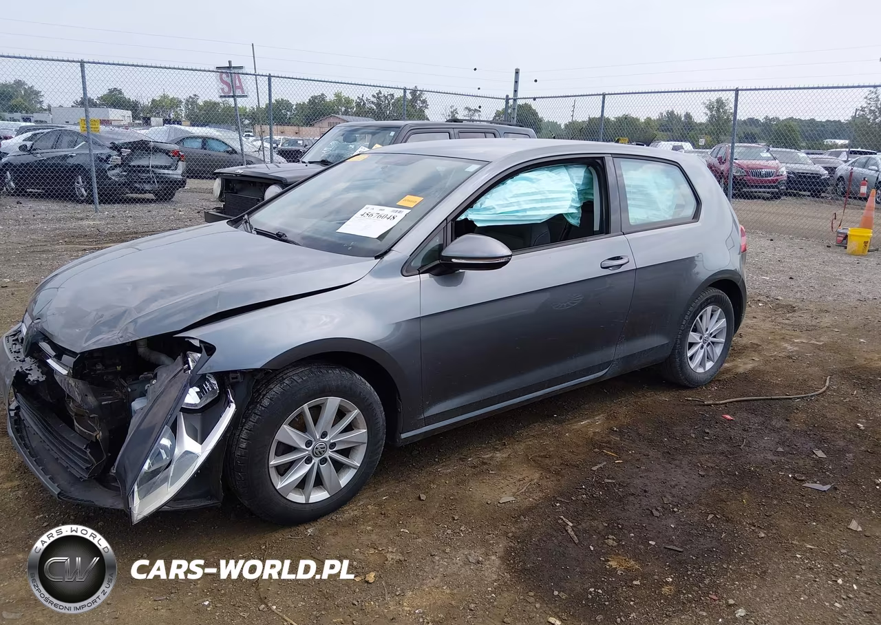 2015 Volkswagen Golf Tsi S 2-Door VIN:3VW917AU5FM057733 - 2