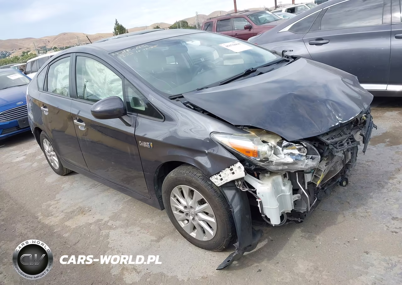 2014 Toyota Prius Plug-In VIN:JTDKN3DP3E3060055 - 1