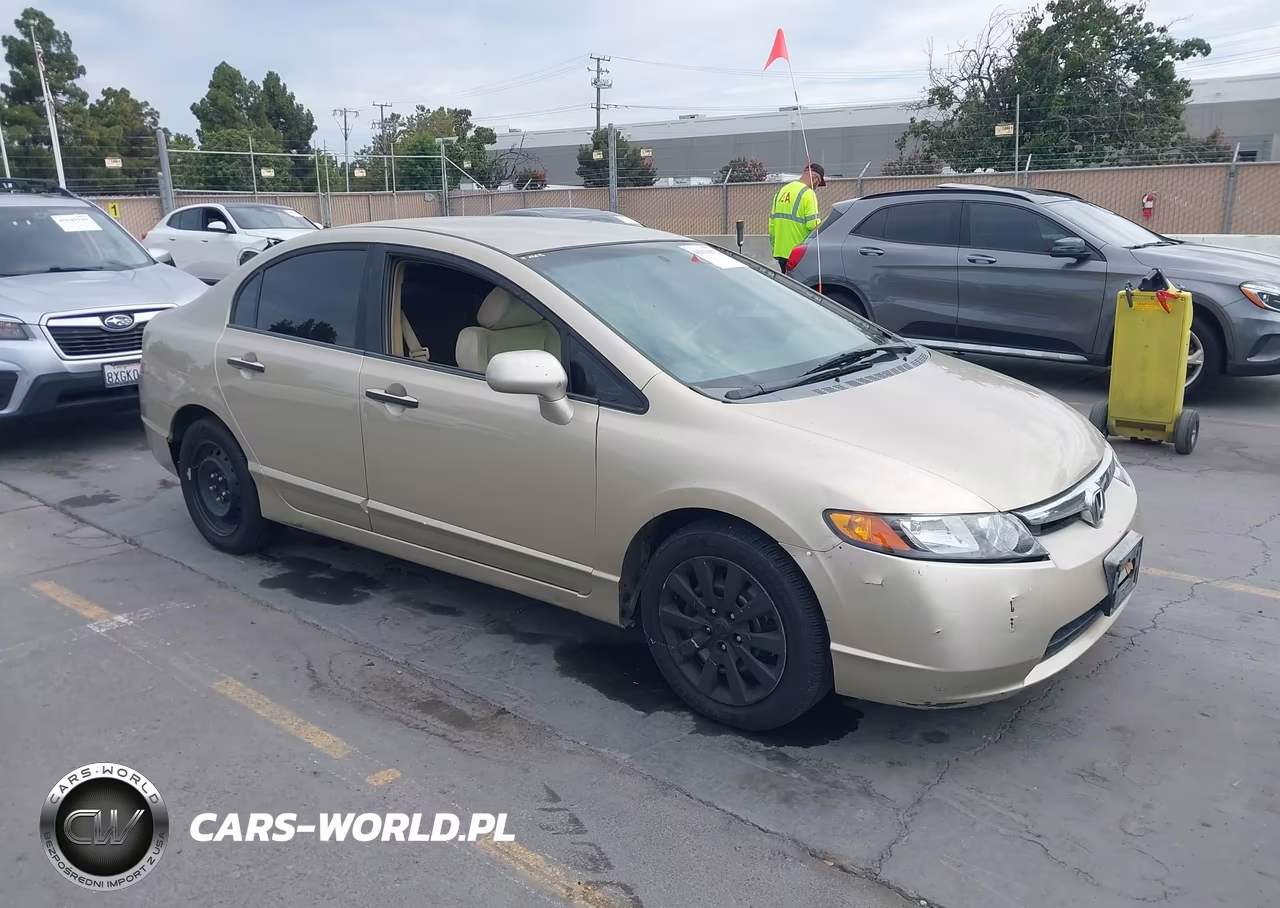 2008 Honda Civic Lx VIN:1HGFA16558L068788 - 1