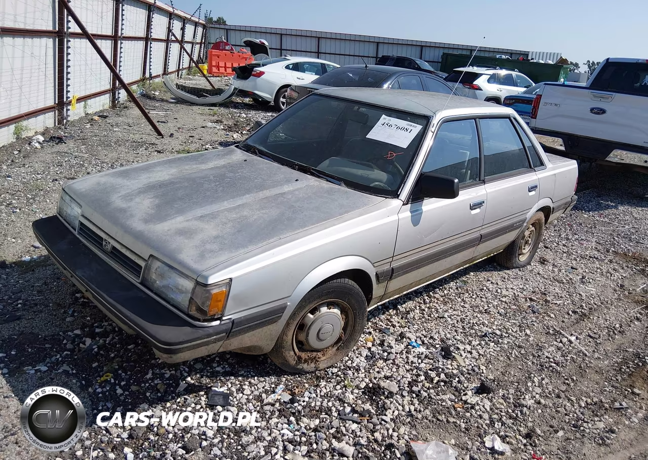 1989 Subaru Gl VIN:JF1AC43B0KC221881 - 2