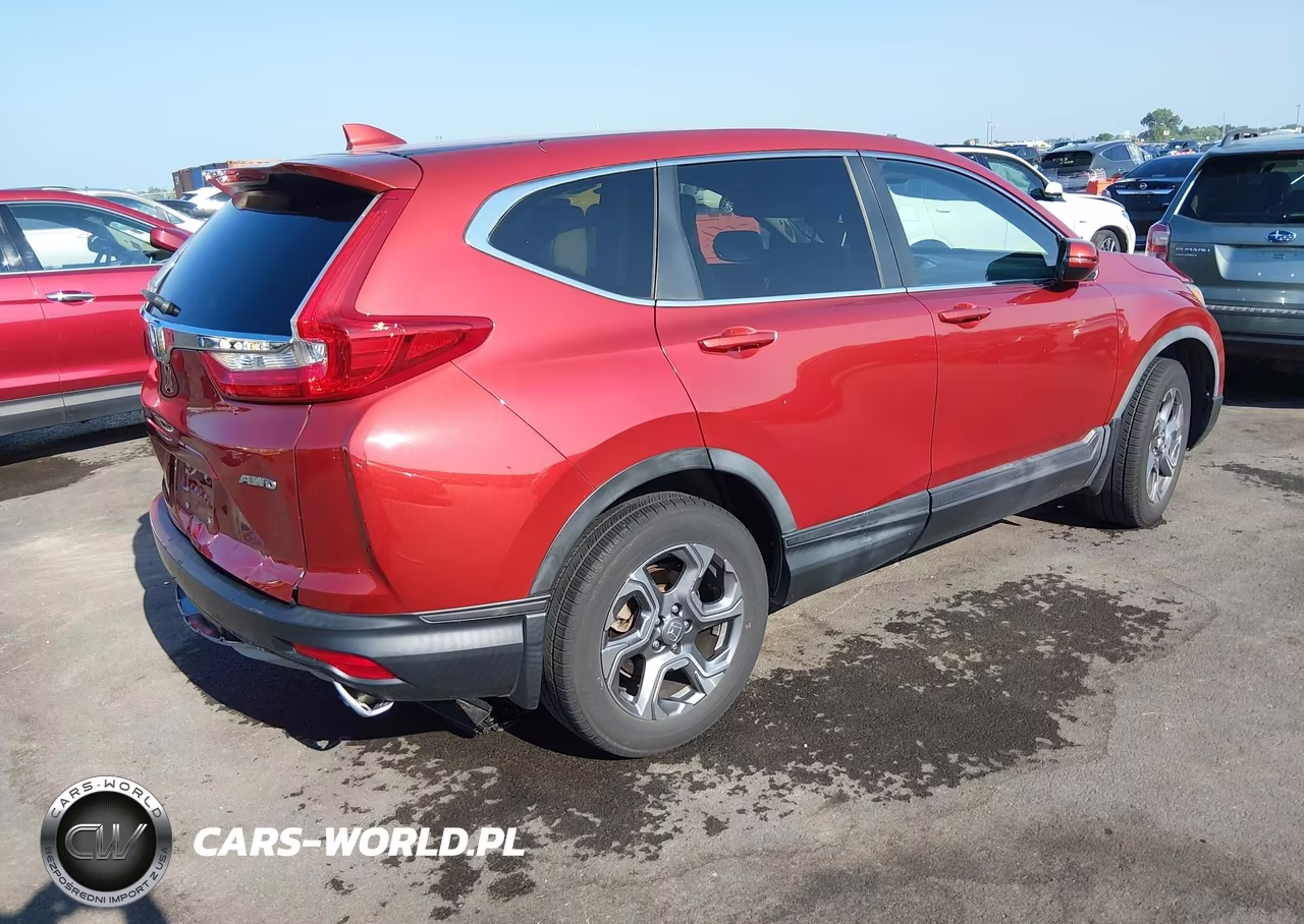 2017 Honda Cr-V Ex-L-Ex-L Navi VIN:5J6RW2H8XHL016092 - 4