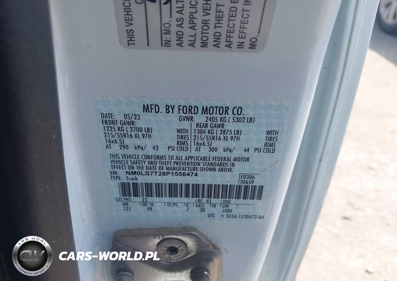 2023 Ford Transit Connect Xlt VIN:NM0LS7T28P1556474 - 9