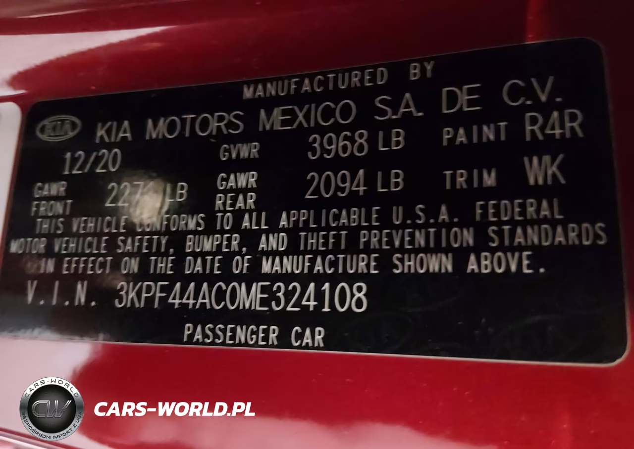 2021 Kia Forte Gt VIN:3KPF44AC0ME324108 - 9