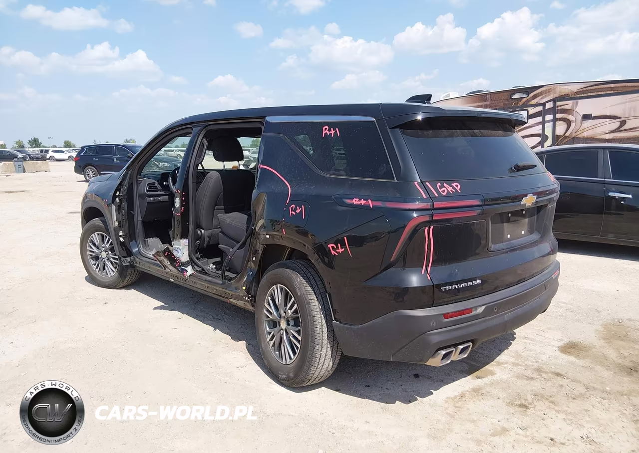 2024 Chevrolet Traverse Fwd Ls VIN:1GNEREKS1RJ194835 - 3