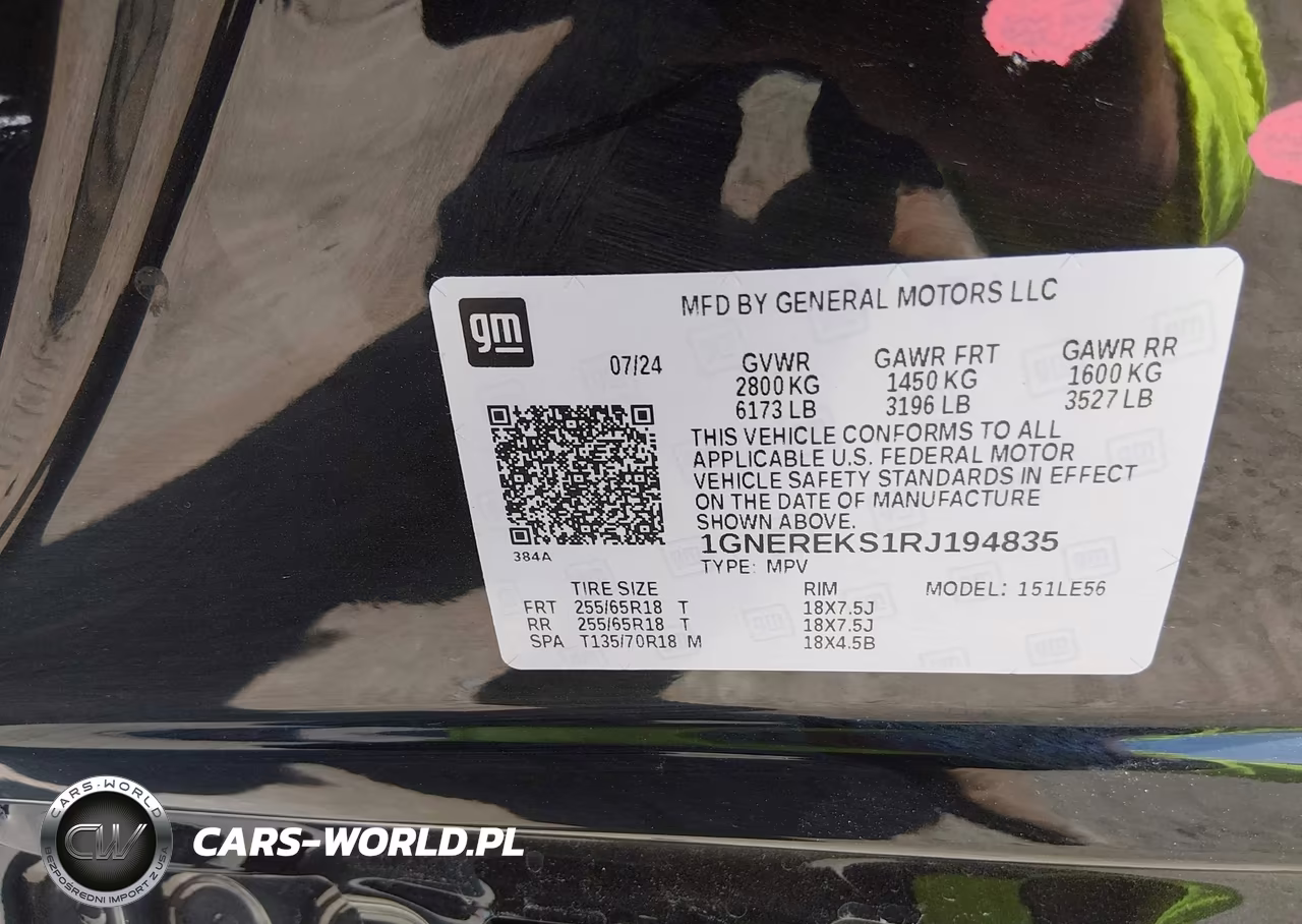 2024 Chevrolet Traverse Fwd Ls VIN:1GNEREKS1RJ194835 - 9
