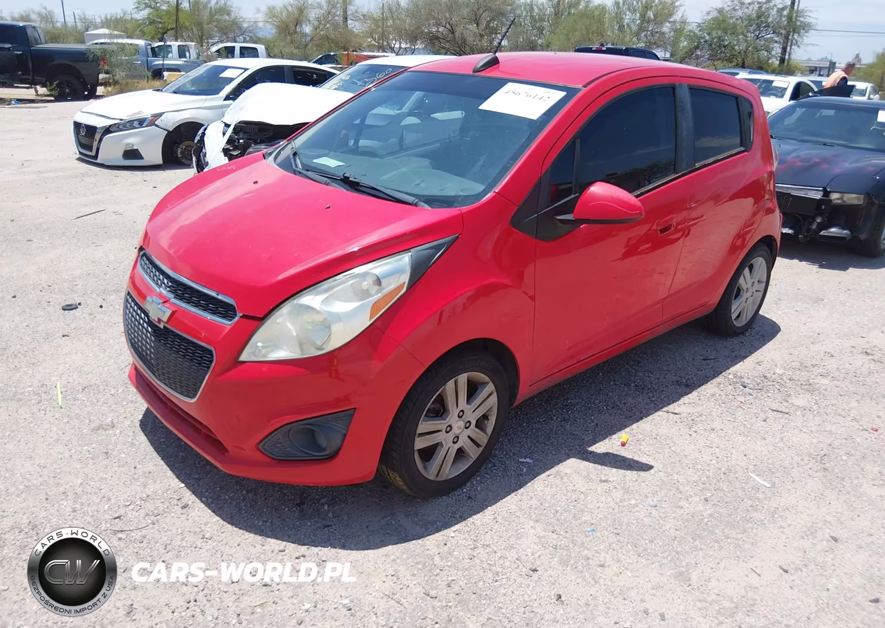 2015 Chevrolet Spark 1Lt Cvt VIN:KL8CD6S91FC719919 - 2