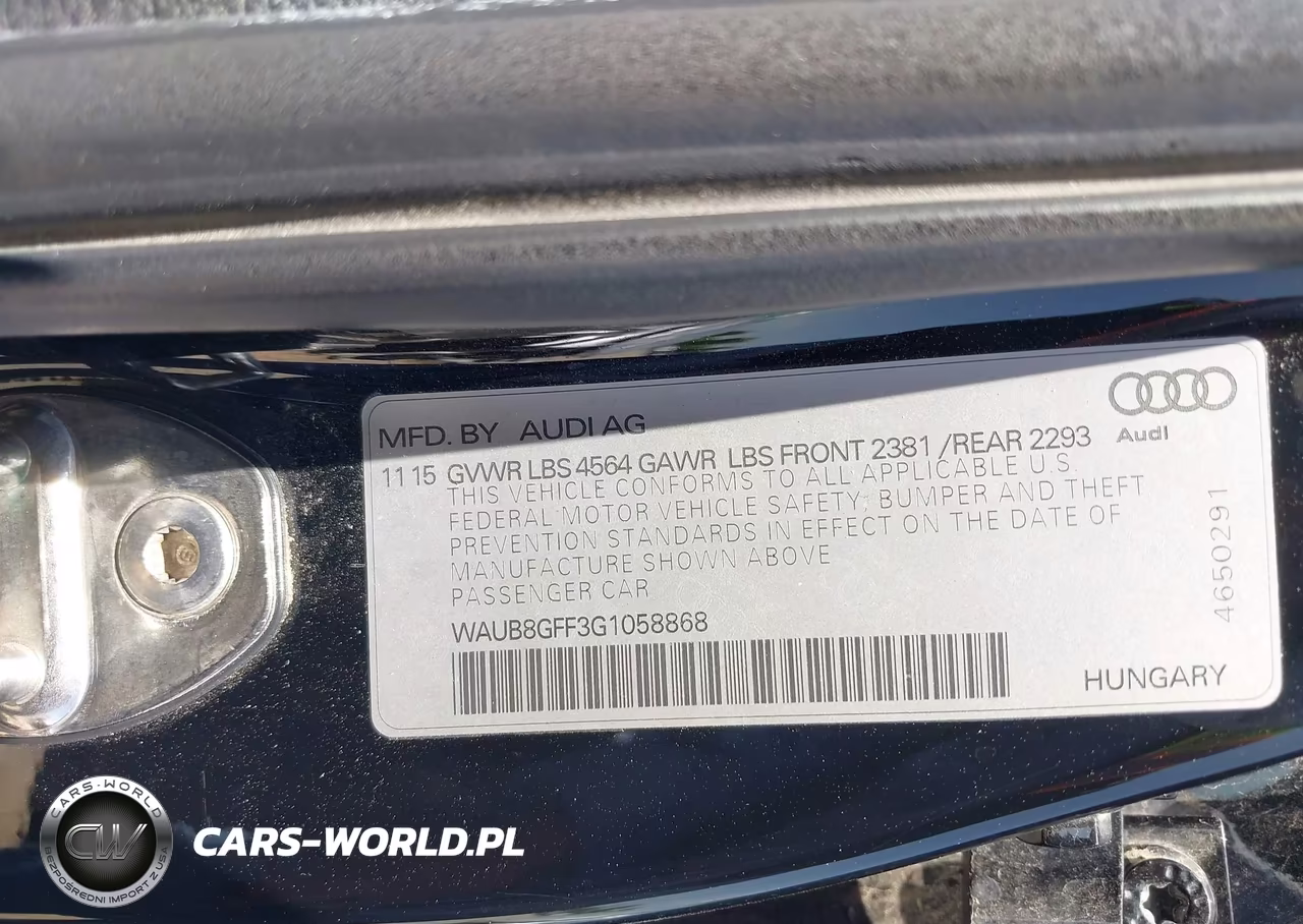 2016 Audi A3 2.0T Premium VIN:WAUB8GFF3G1058868 - 9