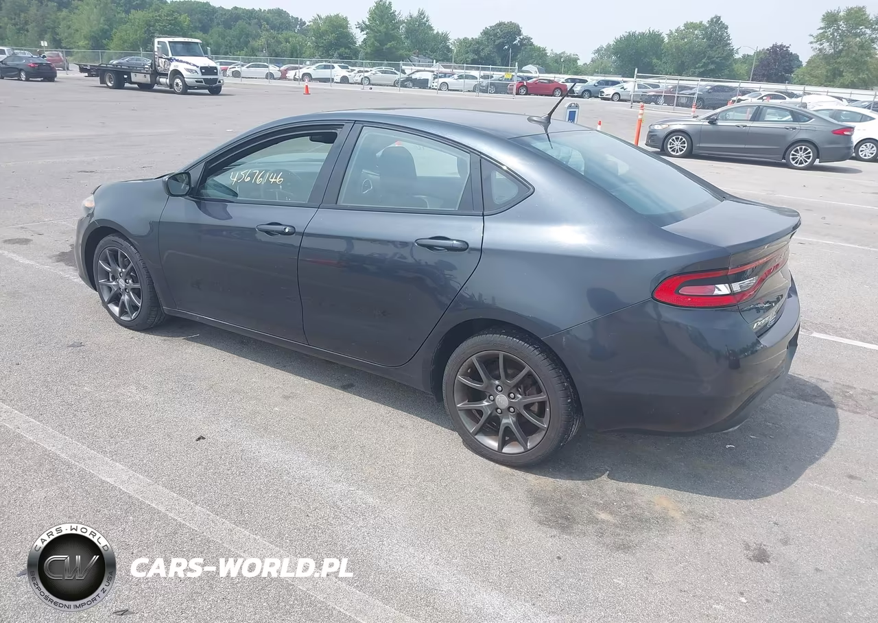 2014 Dodge Dart Sxt VIN:1C3CDFBB7ED878015 - 3