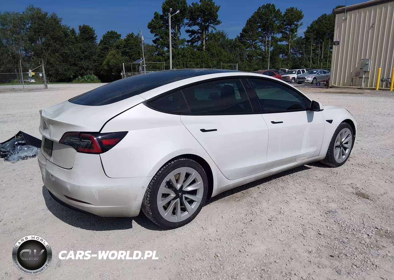 2021 Tesla Model 3 Standard Range Plus Rear-Wheel Drive VIN:5YJ3E1EAXMF048781 - 4