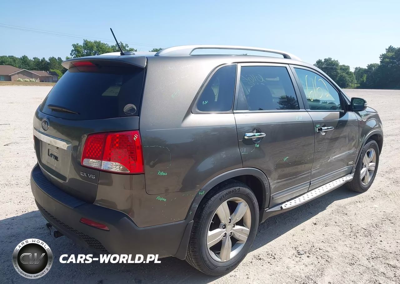 2012 Kia Sorento Ex V6 VIN:5XYKUDA27CG278770 - 4