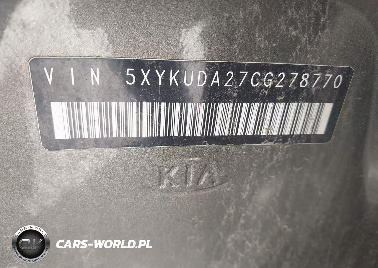 2012 Kia Sorento Ex V6 VIN:5XYKUDA27CG278770 - 9
