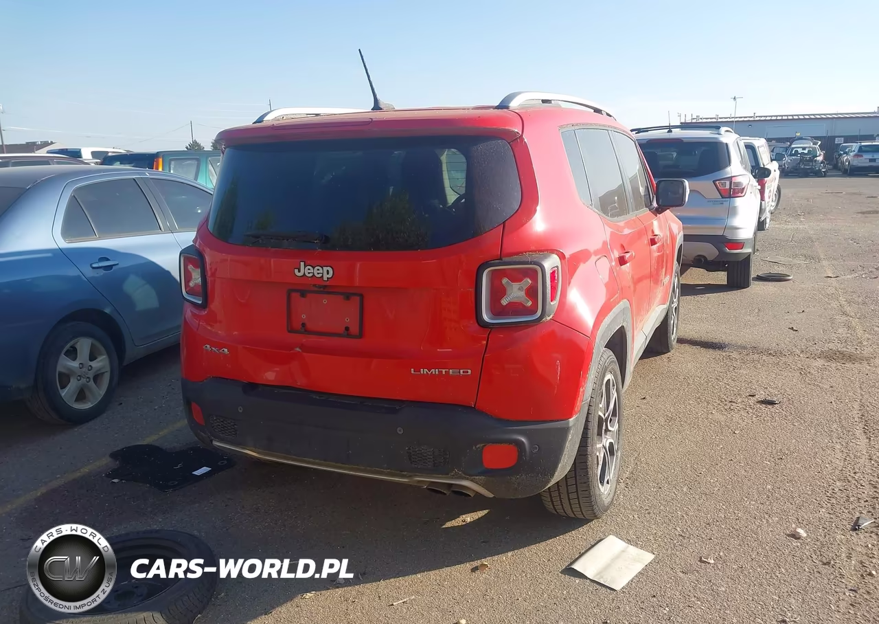 2016 Jeep Renegade Limited VIN:ZACCJBDT0GPE01014 - 4