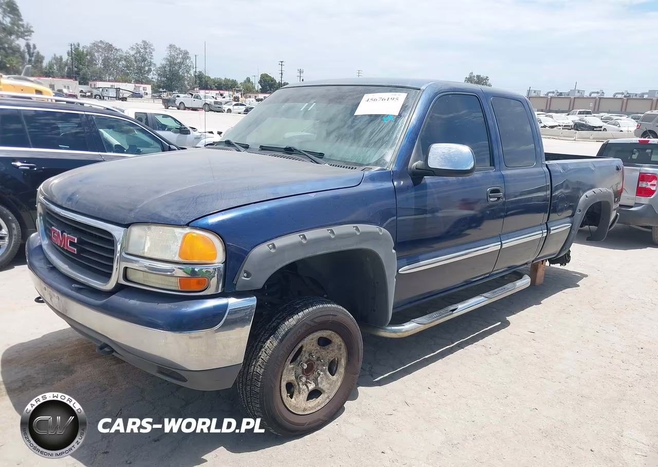 2001 GMC Sierra 1500 Sle VIN:2GTEC19T111351117 - 2