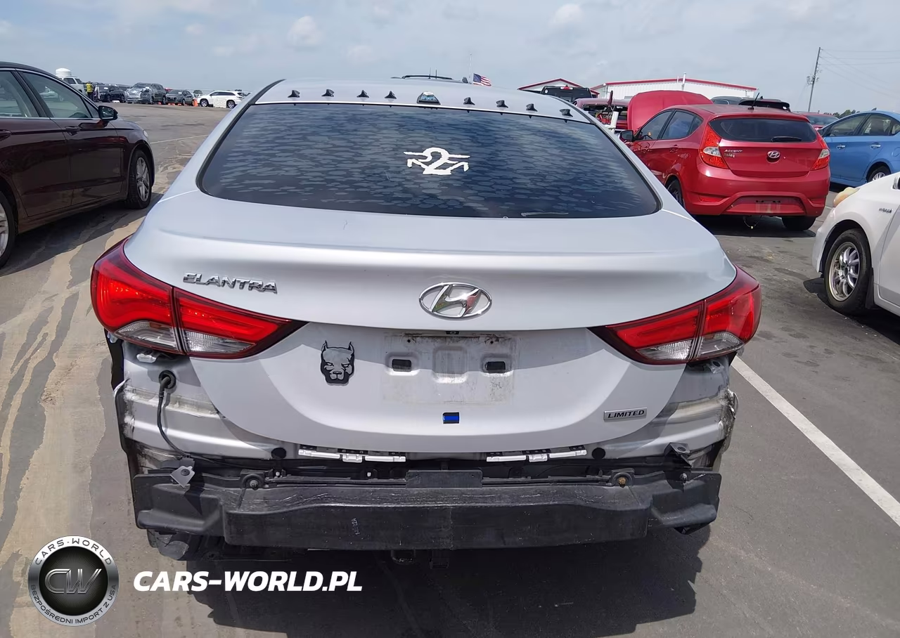 2014 Hyundai Elantra Limited VIN:KMHDH4AE2EU140865 - 12