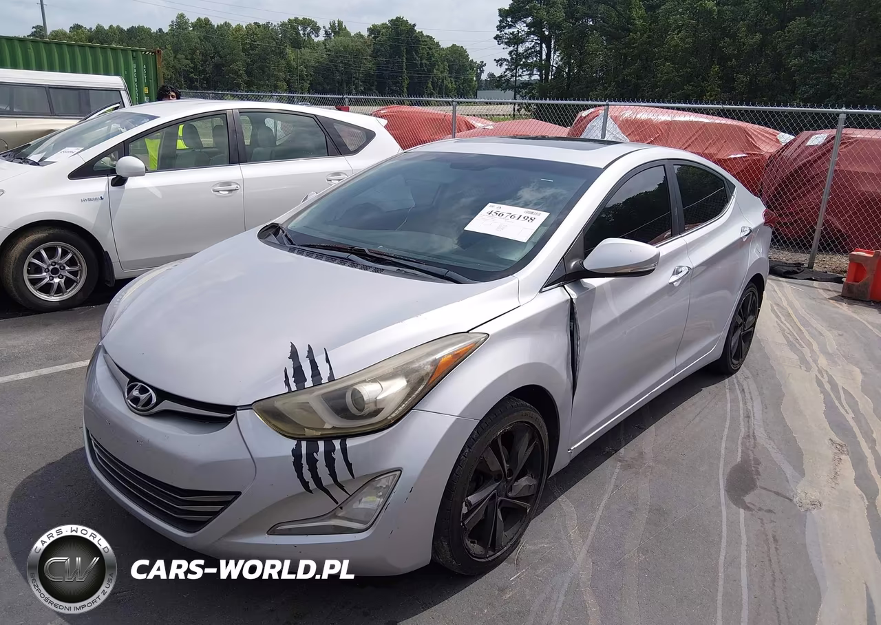 2014 Hyundai Elantra Limited VIN:KMHDH4AE2EU140865 - 2