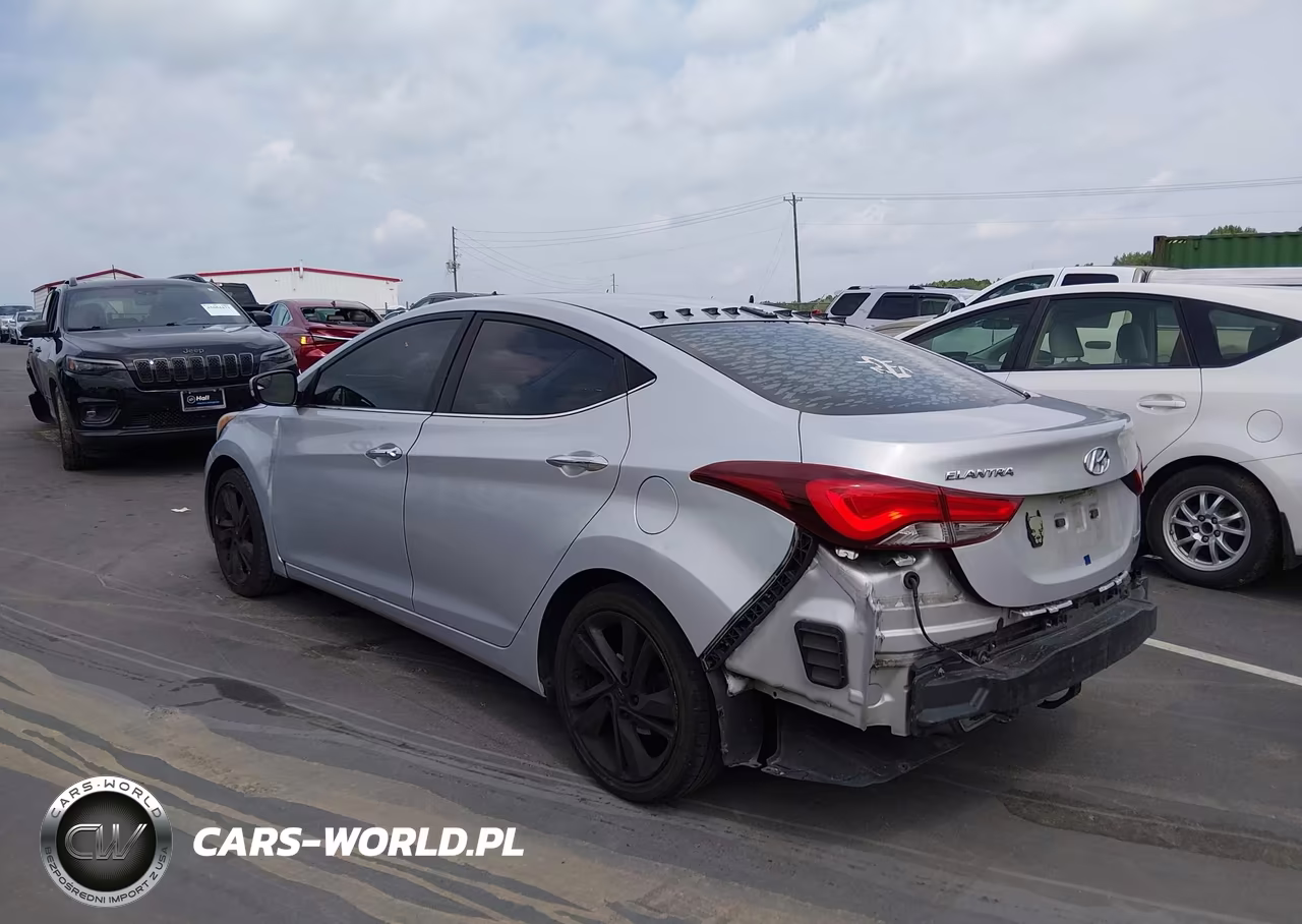 2014 Hyundai Elantra Limited VIN:KMHDH4AE2EU140865 - 3