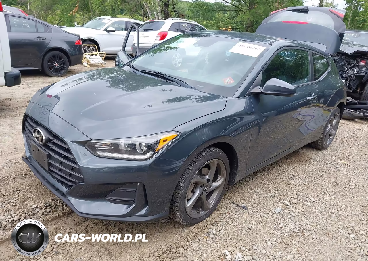 2019 Hyundai Veloster 2.0 VIN:KMHTG6AF4KU011024 - 2