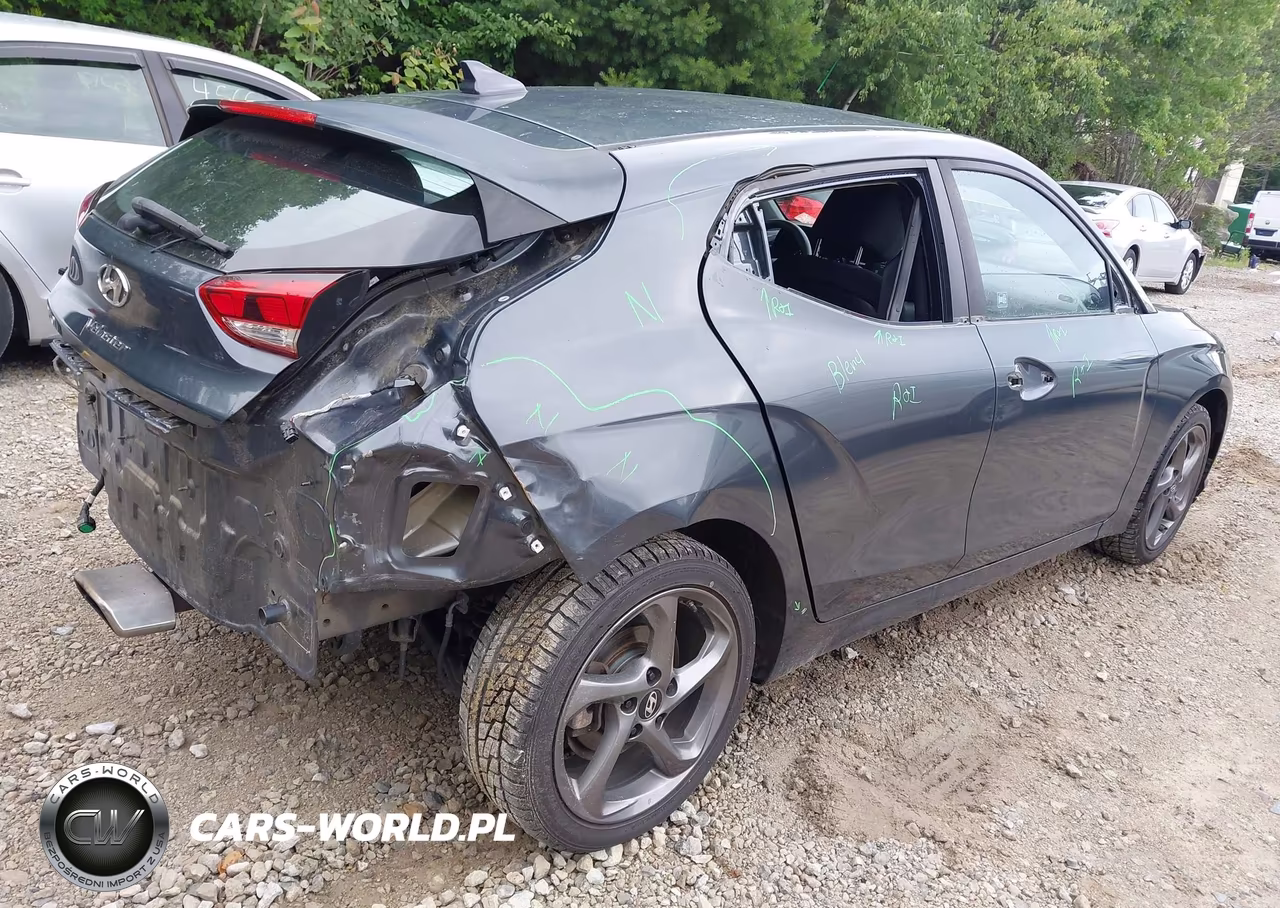 2019 Hyundai Veloster 2.0 VIN:KMHTG6AF4KU011024 - 4