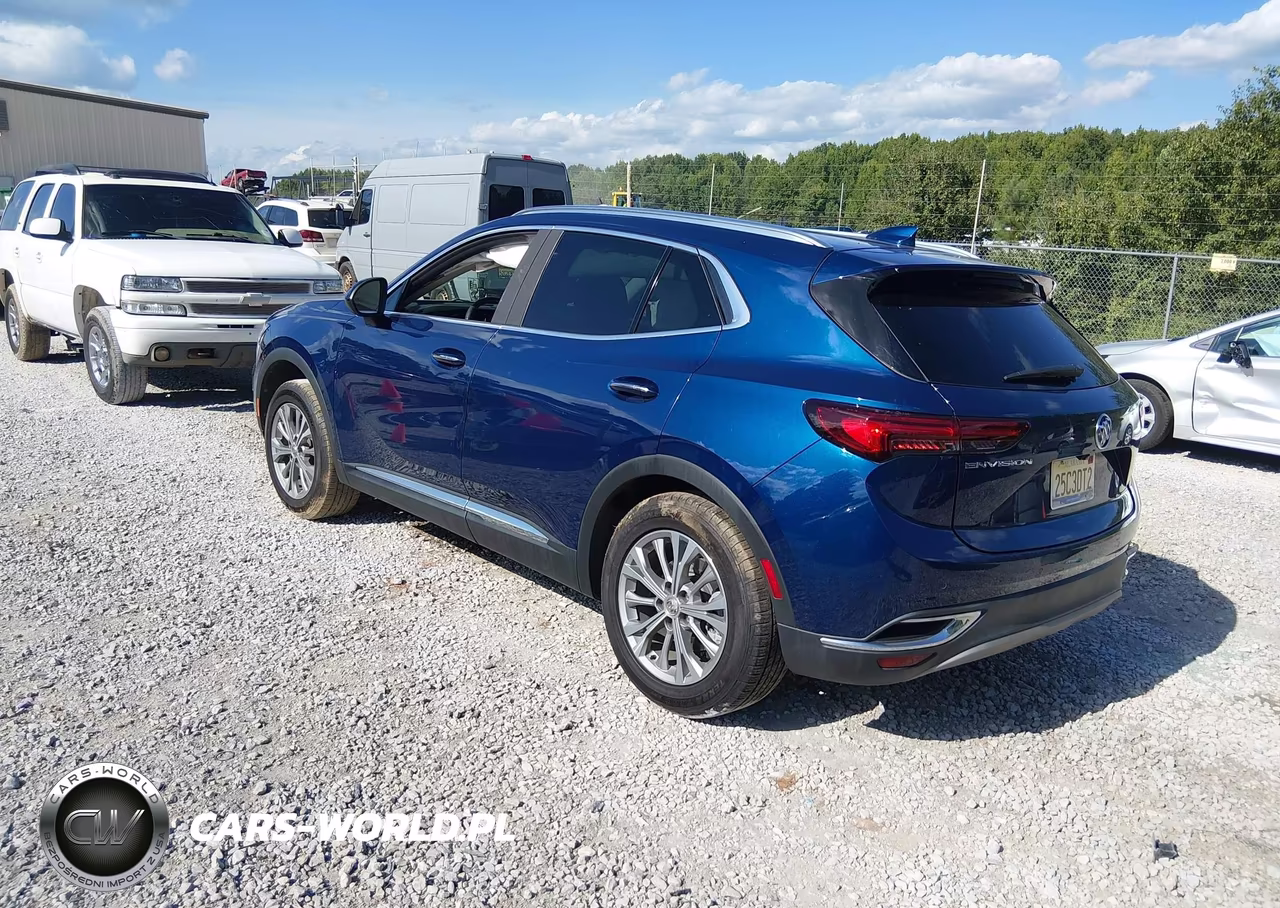 2022 Buick Envision Fwd Preferred VIN:LRBAZLR42ND021786 - 3