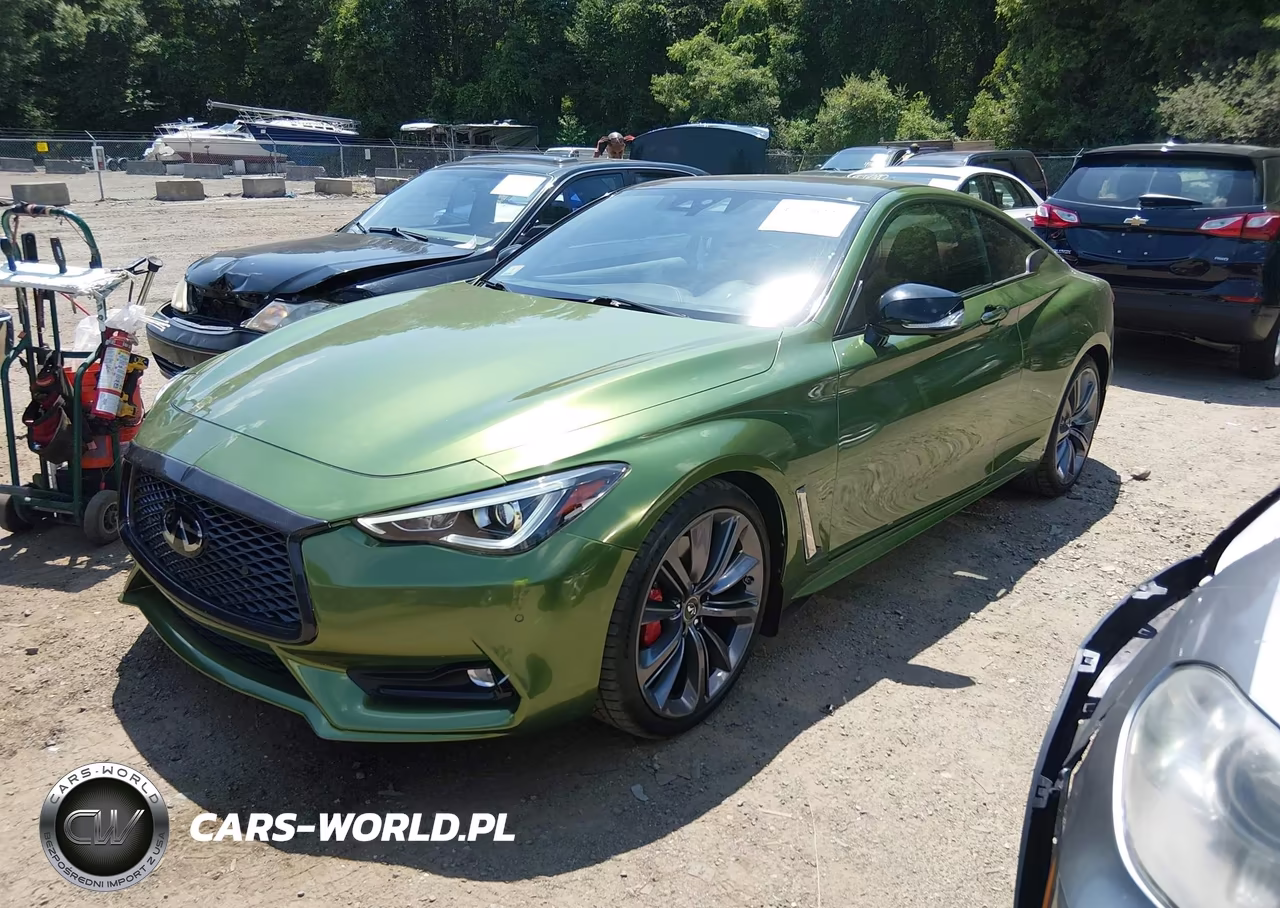 2019 Infiniti Q60 Red Sport 400 VIN:JN1FV7EL2KM440453 - 2
