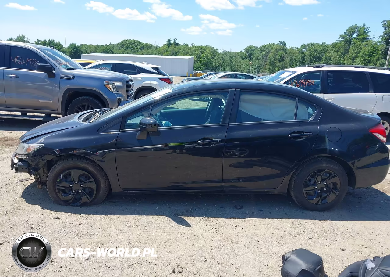 2015 Honda Civic Lx VIN:19XFB2F52FE274903 - 15