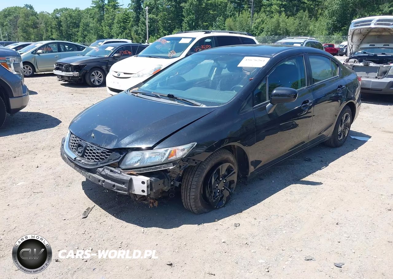 2015 Honda Civic Lx VIN:19XFB2F52FE274903 - 2