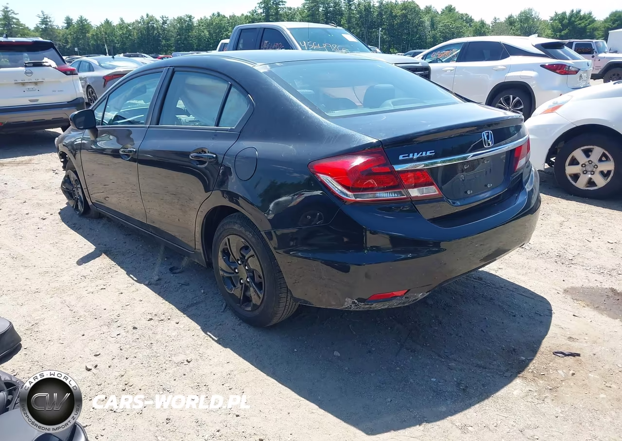 2015 Honda Civic Lx VIN:19XFB2F52FE274903 - 3