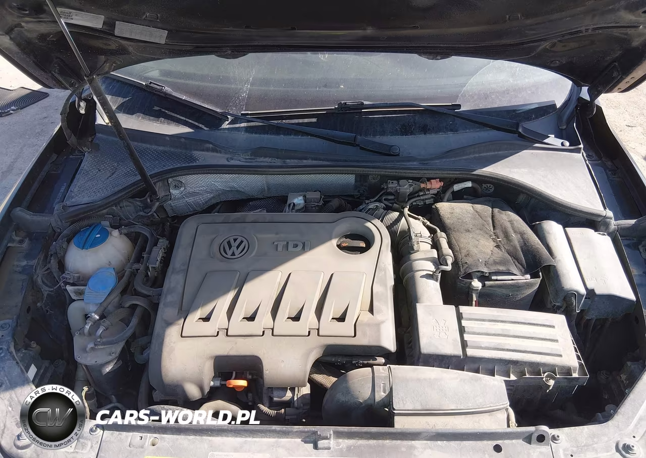 2013 Volkswagen Passat 2.0L Tdi Se VIN:1VWBN7A37DC109424 - 10
