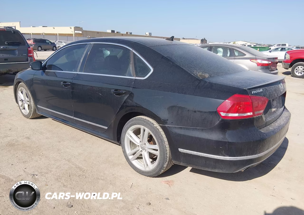 2013 Volkswagen Passat 2.0L Tdi Se VIN:1VWBN7A37DC109424 - 3