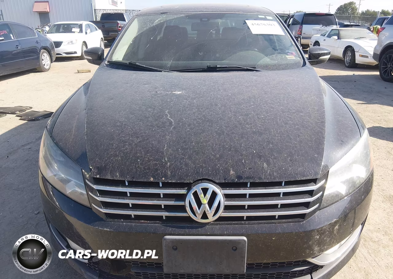 2013 Volkswagen Passat 2.0L Tdi Se VIN:1VWBN7A37DC109424 - 6