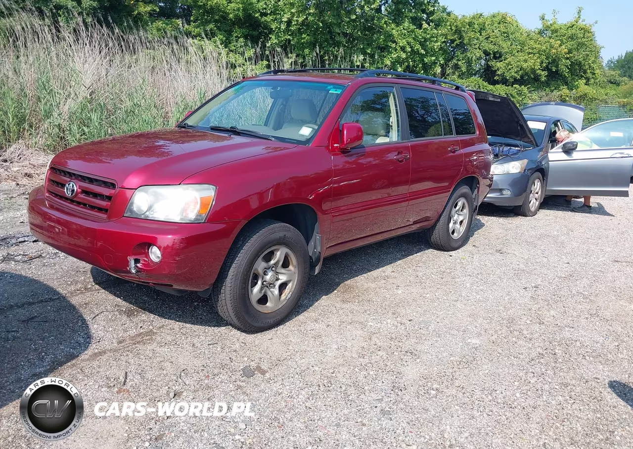2007 Toyota Highlander VIN:JTEGD21A870161160 - 2