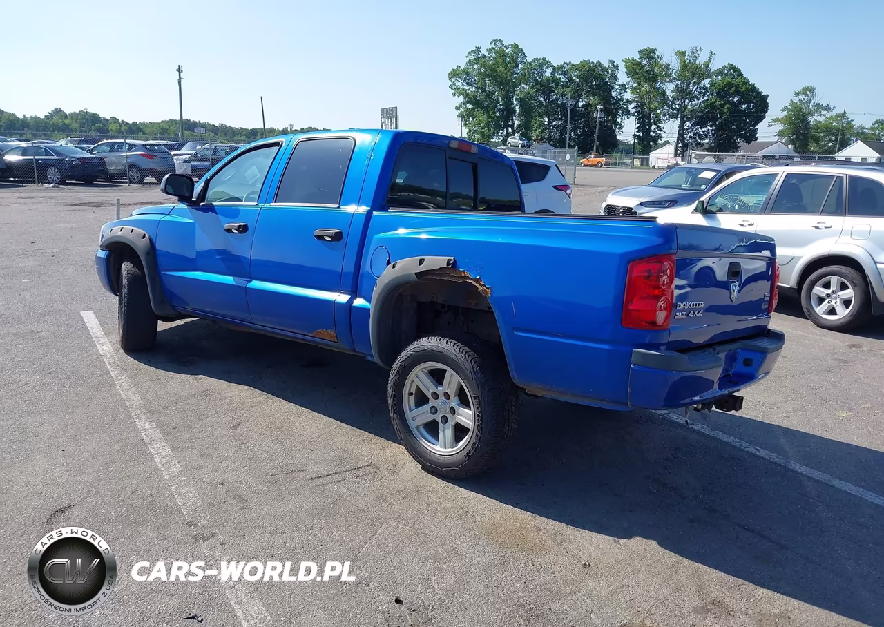 2007 Dodge Dakota Slt VIN:1D7HW48P27S259345 - 3