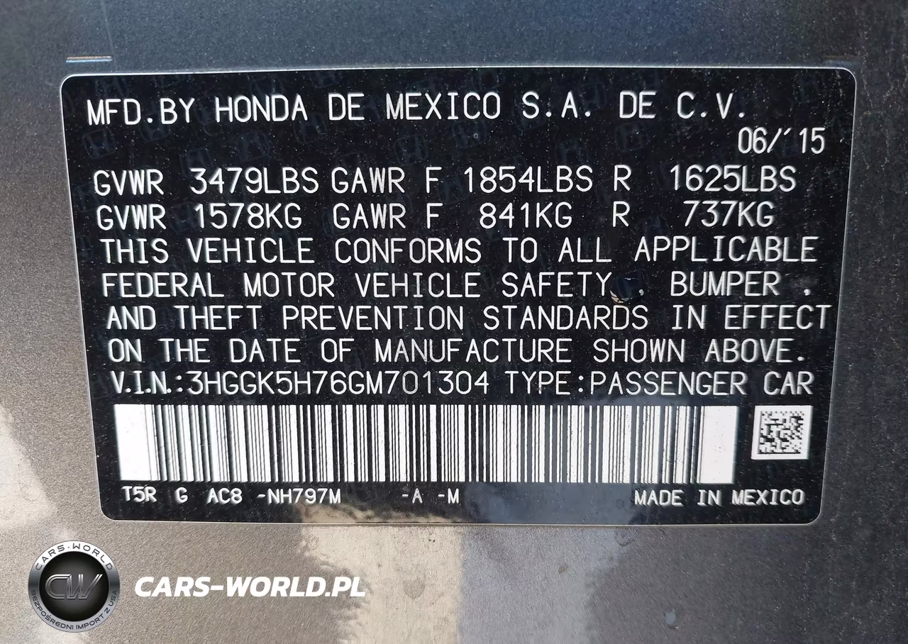 2016 Honda Fit Ex VIN:3HGGK5H76GM701304 - 9