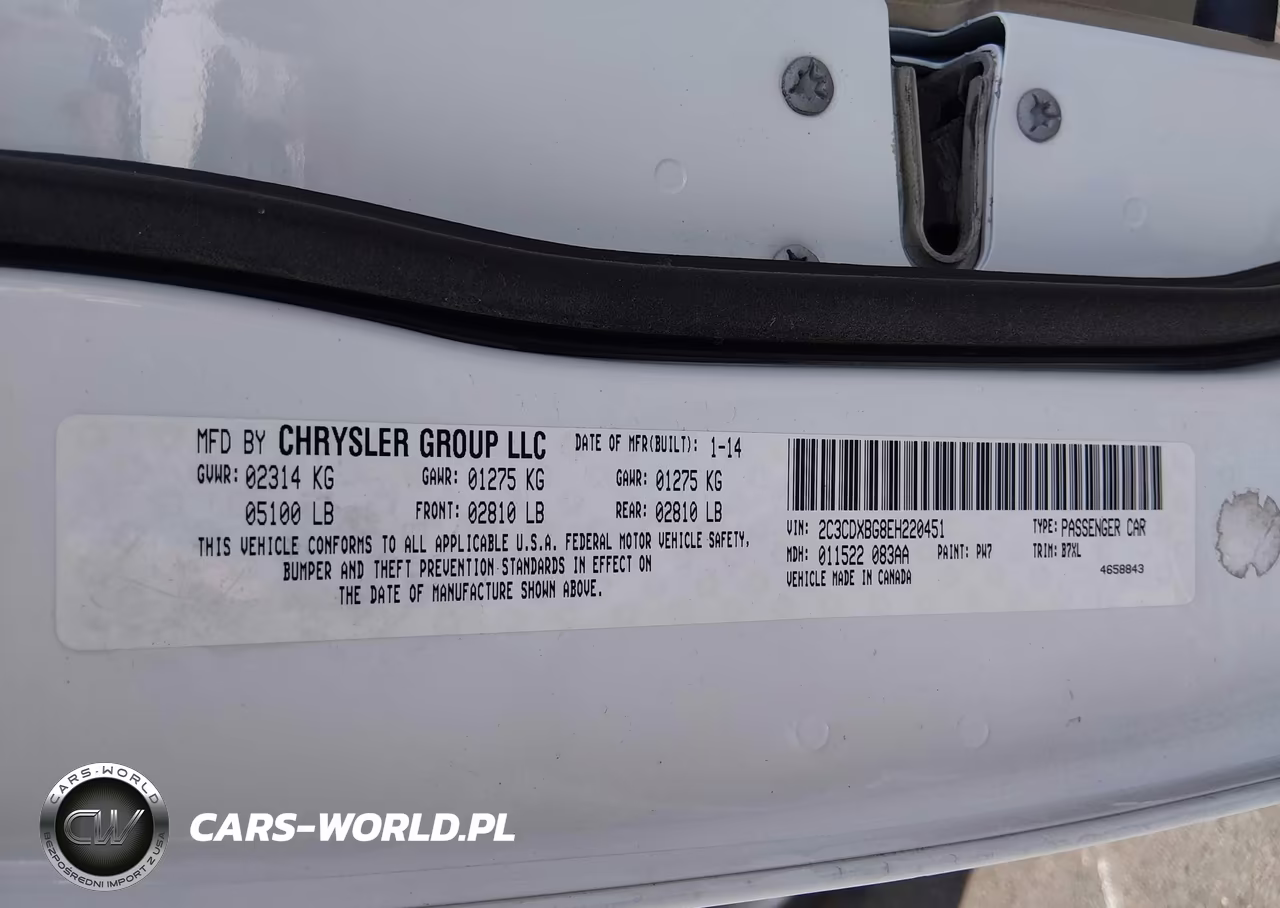 2014 Dodge Charger Se VIN:2C3CDXBG8EH220451 - 9