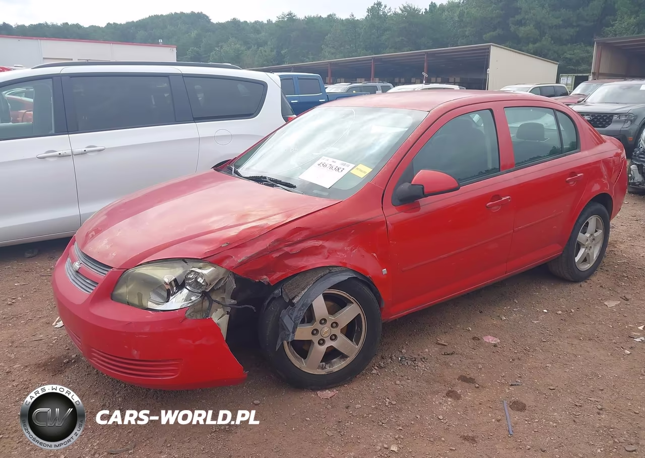 2010 Chevrolet Cobalt Lt VIN:1G1AF5F57A7107261 - 2