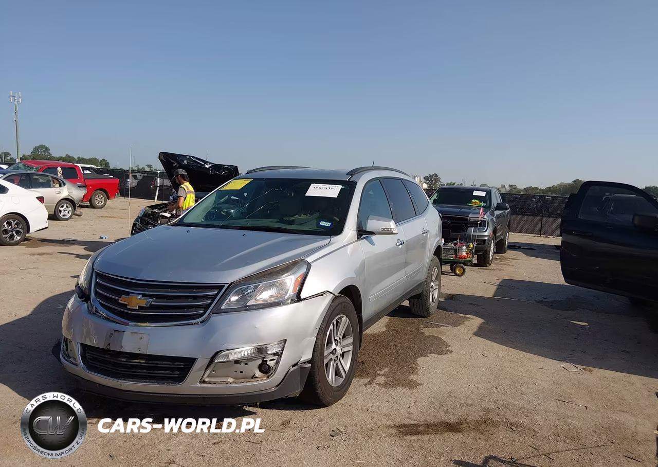 2015 Chevrolet Traverse Lt VIN:1GNKRHKD7FJ124029 - 2