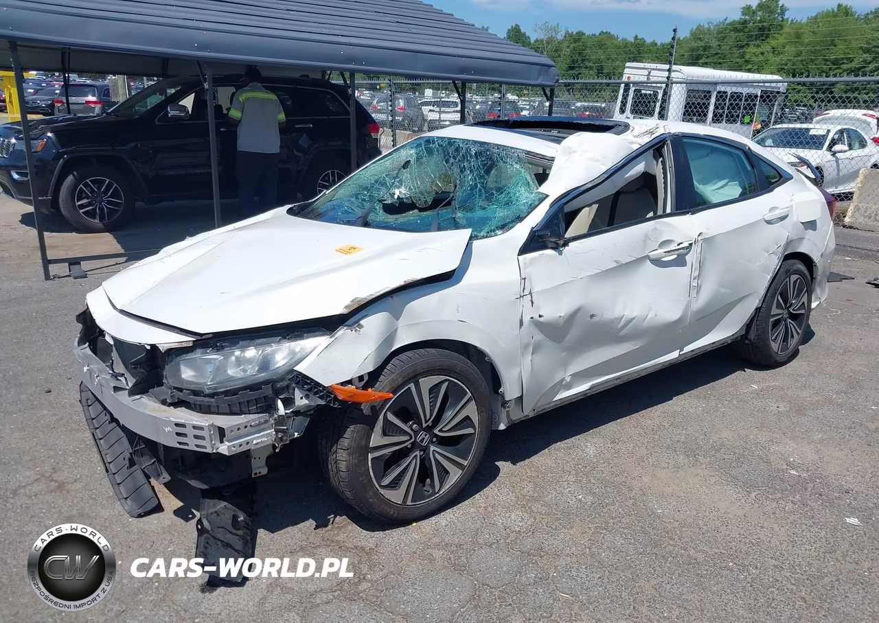 2016 Honda Civic Ex-T VIN:2HGFC1F33GH631406 - 2
